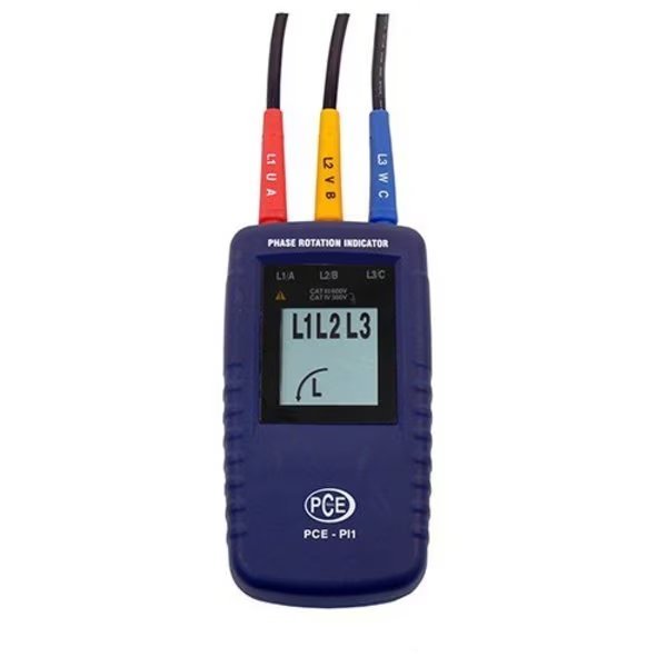 Condition Monitoring Phase Rotation Meter, Pce Instruments, Mfr#: PCE-PI1